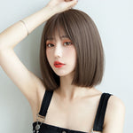 Cross-border Japan and South Korea Amazon female Internet celebrity inner buckle female short hair  Sex Doll Wig #27