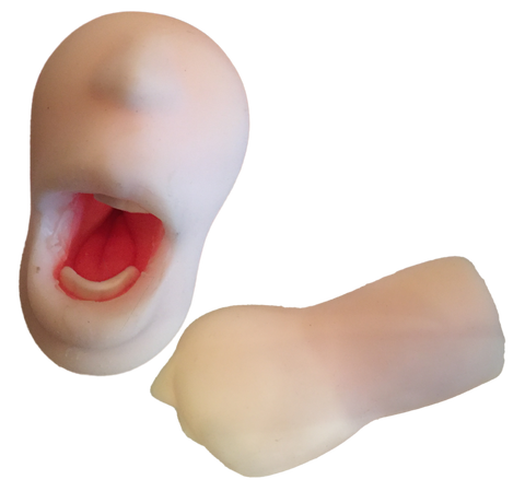 Deep Throat Mouth Male 3D Oral Masturbator
